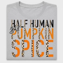 Half Human Half Pumpkin Spice DTF Transfer