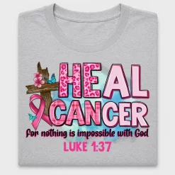 Heal Cancer Faith DTF Transfer