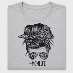 Mom Life Leopard Print DTF Transfer