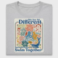 Retro Ocean Diversity School DTF Transfer