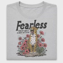 Fearless Leopard Christian DTF Transfer
