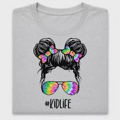 Kid Life Rainbow Tie Dye DTF Transfer