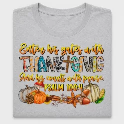 Thanksgiving Pumpkin Faith DTF Transfer