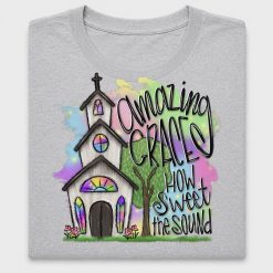 Amazing Grace Church DTF Transfer