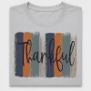 Thankful Glitter Brushstroke DTF Transfer