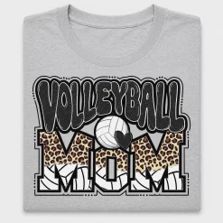 Volleyball Mom Leopard DTF Transfer