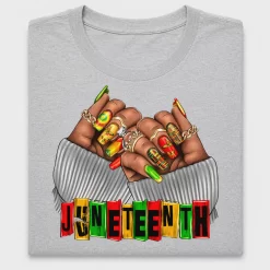 Juneteenth Nails DTF Transfer