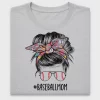 Baseball Mom Hair Bun DTF Transfer