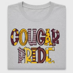 Cougar Pride DTF Transfer Design