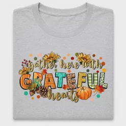 Grateful Hearts Fall DTF Transfer
