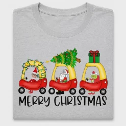 Christmas Coupe Cars DTF Transfer