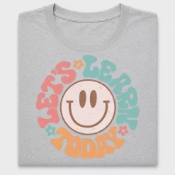 Retro Smiley Flower DTF Transfer