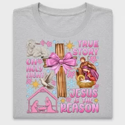Nativity Scene Jesus Christmas DTF Transfer