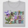 Happy Eastrawr Dinosaur DTF Transfer