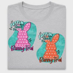 Poppin Down Bunny Trail DTF Transfer