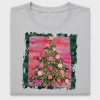 Whimsical Christmas Tree DTF Transfer