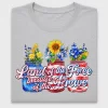 Land of the Free Patriotic Mason Jar DTF Transfer