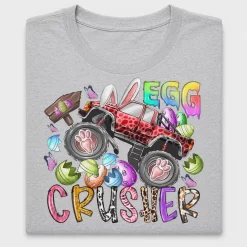 Easter Egg Crusher Monster Truck DTF Transfer