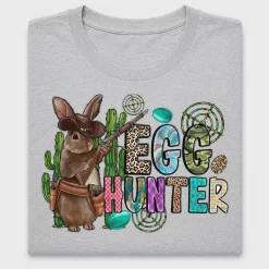 Egg Hunter Cowboy Bunny DTF Transfer