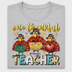 One Thankful Teacher DTF Transfer