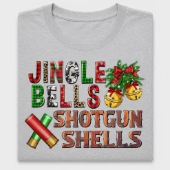 Jingle Bells Shotgun Shells Christmas DTF Transfer
