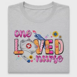 One Loved Nurse DTF Transfer