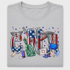 Nurse 4th of July DTF Transfer