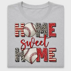 Home Sweet Home Baseball DTF Transfer