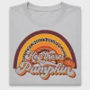 Retro Pumpkin Rainbow DTF Transfer