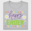 Happy Easter Floral DTF Transfer