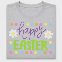 Happy Easter Floral DTF Transfer