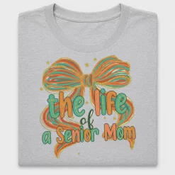Coquette Bow Senior Mom DTF Transfer