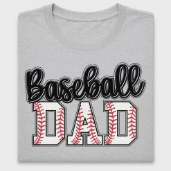 Baseball Dad DTF Transfer