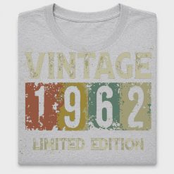 Vintage 1962 Limited Edition DTF Transfer