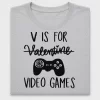Funny Video Game Valentine DTF Transfer
