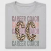 Career Coach Leopard DTF Transfer