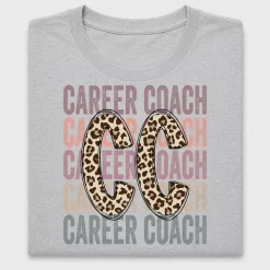 Career Coach Leopard DTF Transfer
