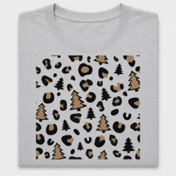 Leopard Christmas Tree DTF Transfer