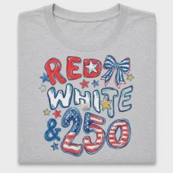 Red White Blue 250 DTF Transfer