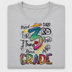 Third Grade Teacher DTF Transfer