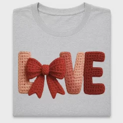 Valentine Love Crochet DTF Transfer
