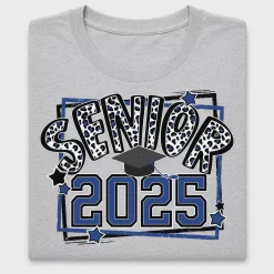Senior 2025 Leopard DTF Transfer