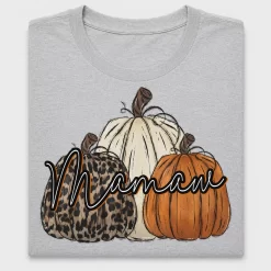 Mama Leopard Pumpkin DTF Transfer