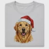 Christmas Golden Retriever DTF Transfer