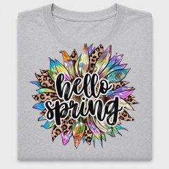 Hello Spring Sunflower DTF Transfer