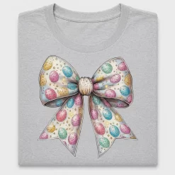 Easter Egg Coquette Bow DTF Transfer