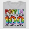 Poppin' 100 Days Of School DTF Transfer