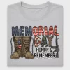 Memorial Day Honor Remember DTF Transfer