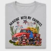 Patriotic Gnomes Truck DTF Transfer