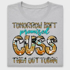 Sarcastic Leopard Cuss DTF Transfer
